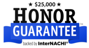 $25,000 Honor Guarantee backed by InterNACHI